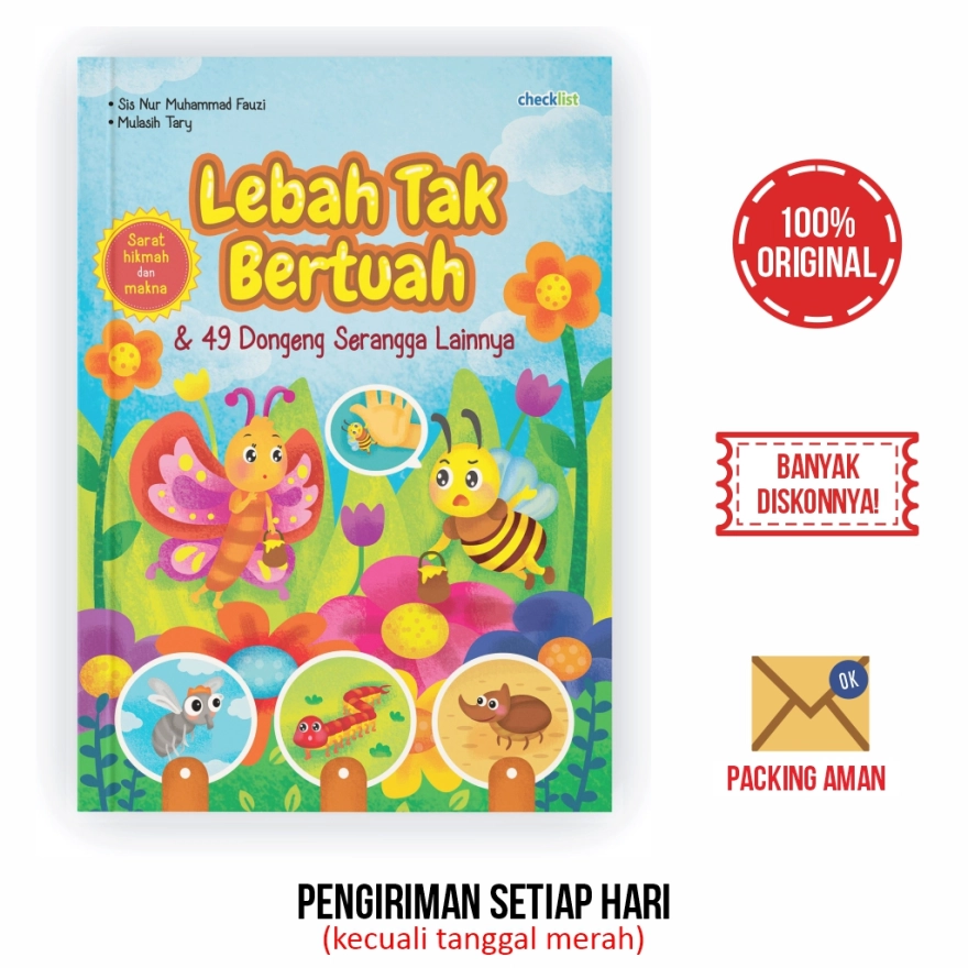 Detail Buku Gambar Mewarnai Cerita Lebah Nomer 15