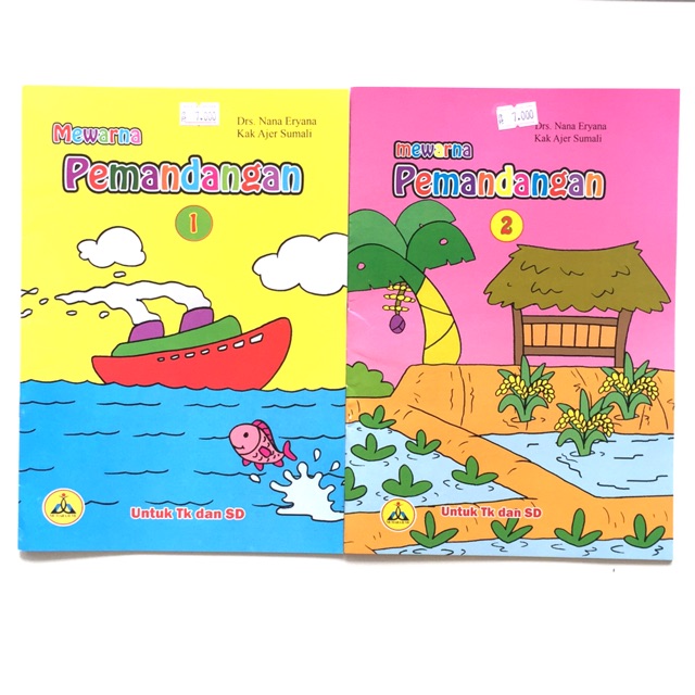 Detail Buku Gambar Pemandangan Nomer 6