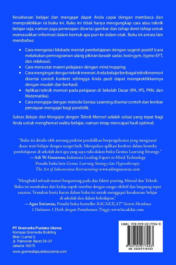 Detail Buku Genius Learning Strategy Nomer 39