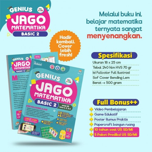 Detail Buku Genius Matematika Nomer 39