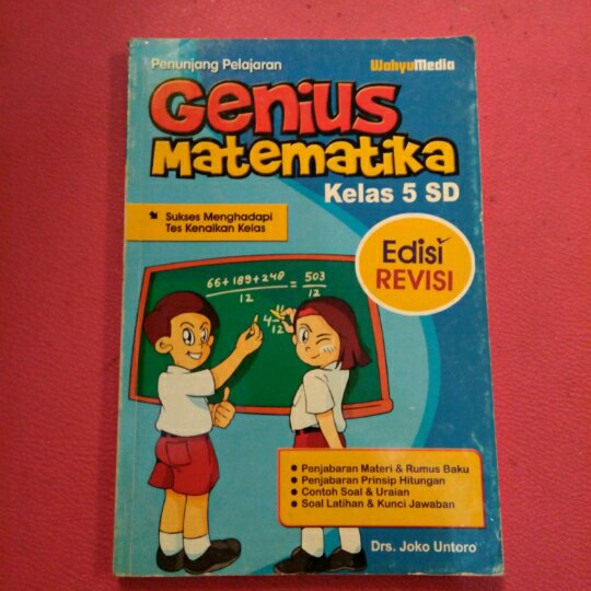 Detail Buku Genius Matematika Nomer 40