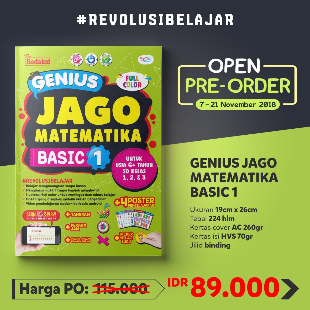 Detail Buku Genius Matematika Nomer 45