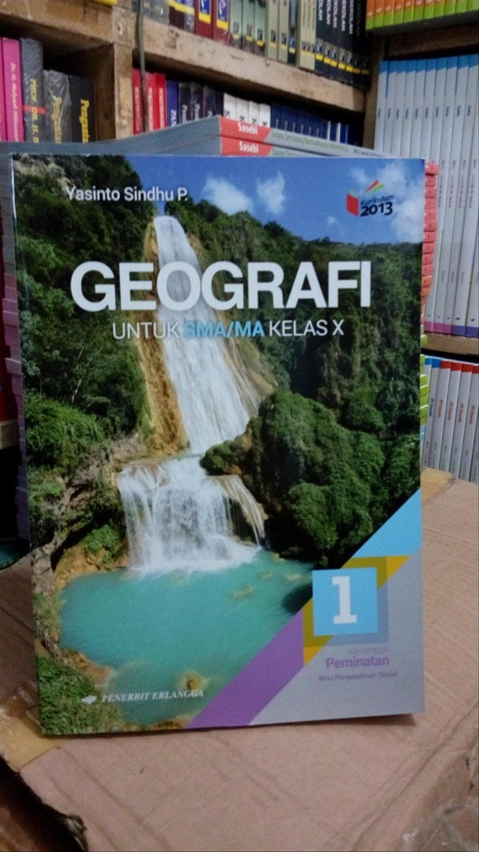 Detail Buku Geografi Kelas 10 Kurikulum 2013 Penerbit Erlangga Nomer 2