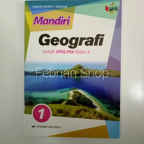 Detail Buku Geografi Kelas 10 Kurikulum 2013 Penerbit Erlangga Nomer 46