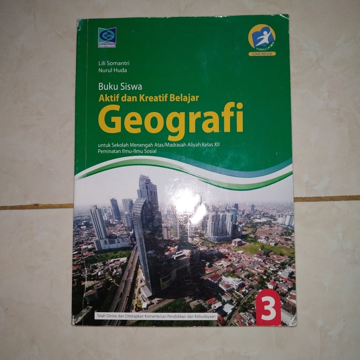 Detail Buku Geografi Kelas 12 Nomer 6