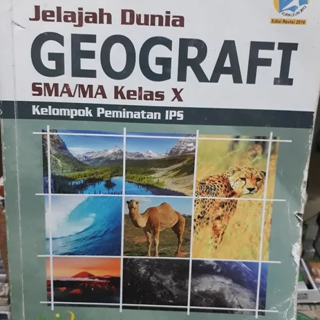 Detail Buku Geografi Kelas 12 Kurikulum 2013 Revisi 2016 Nomer 43