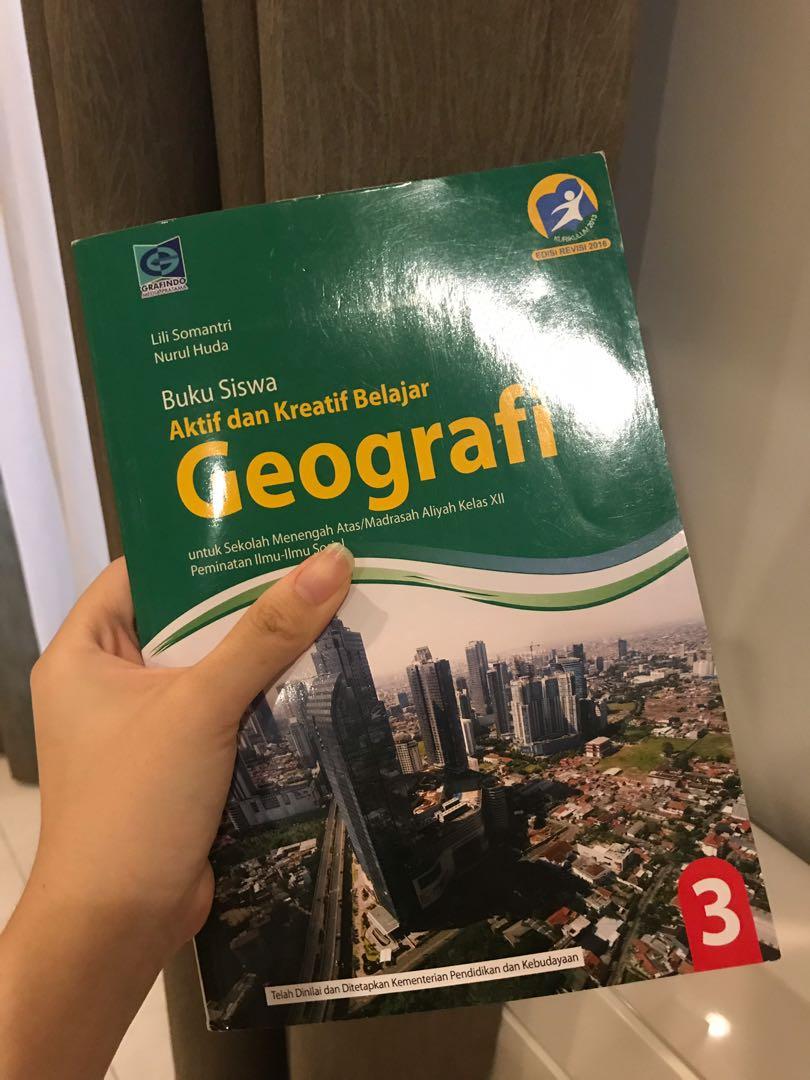 Detail Buku Geografi Kelas 12 Kurikulum 2013 Revisi Nomer 21