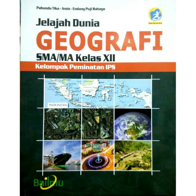 Detail Buku Geografi Kelas 12 Kurikulum 2013 Revisi Nomer 29