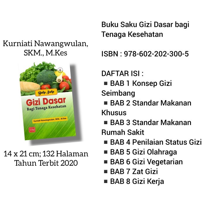 Detail Buku Gizi Dasar Nomer 40