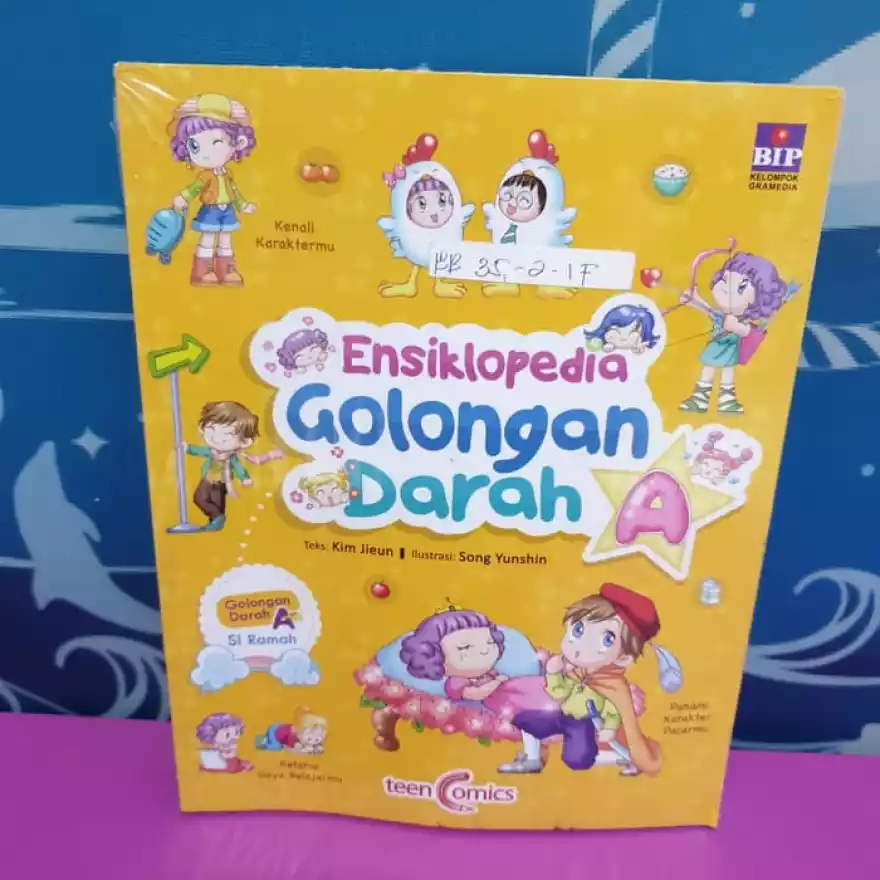 Detail Buku Golongan Darah Nomer 48