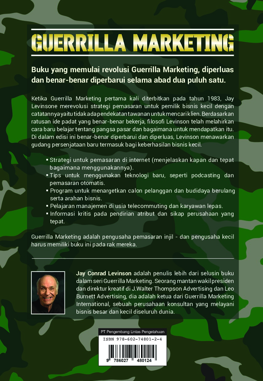 Detail Buku Guerilla Marketing Nomer 9