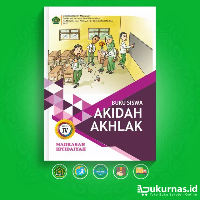 Detail Buku Guru Akidah Akhlak Kelas 4 Mi Kurikulum 2013 Nomer 52