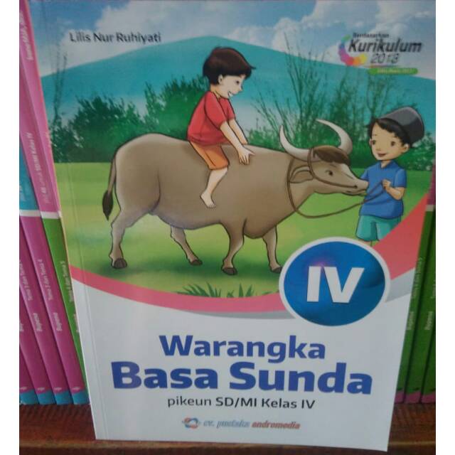 Detail Buku Guru Bahasa Sunda Kelas 4 Kurikulum 2013 Revisi 2017 Nomer 12