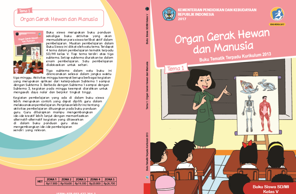 Detail Buku Guru K13 Kelas 5 Tema 1 Nomer 6