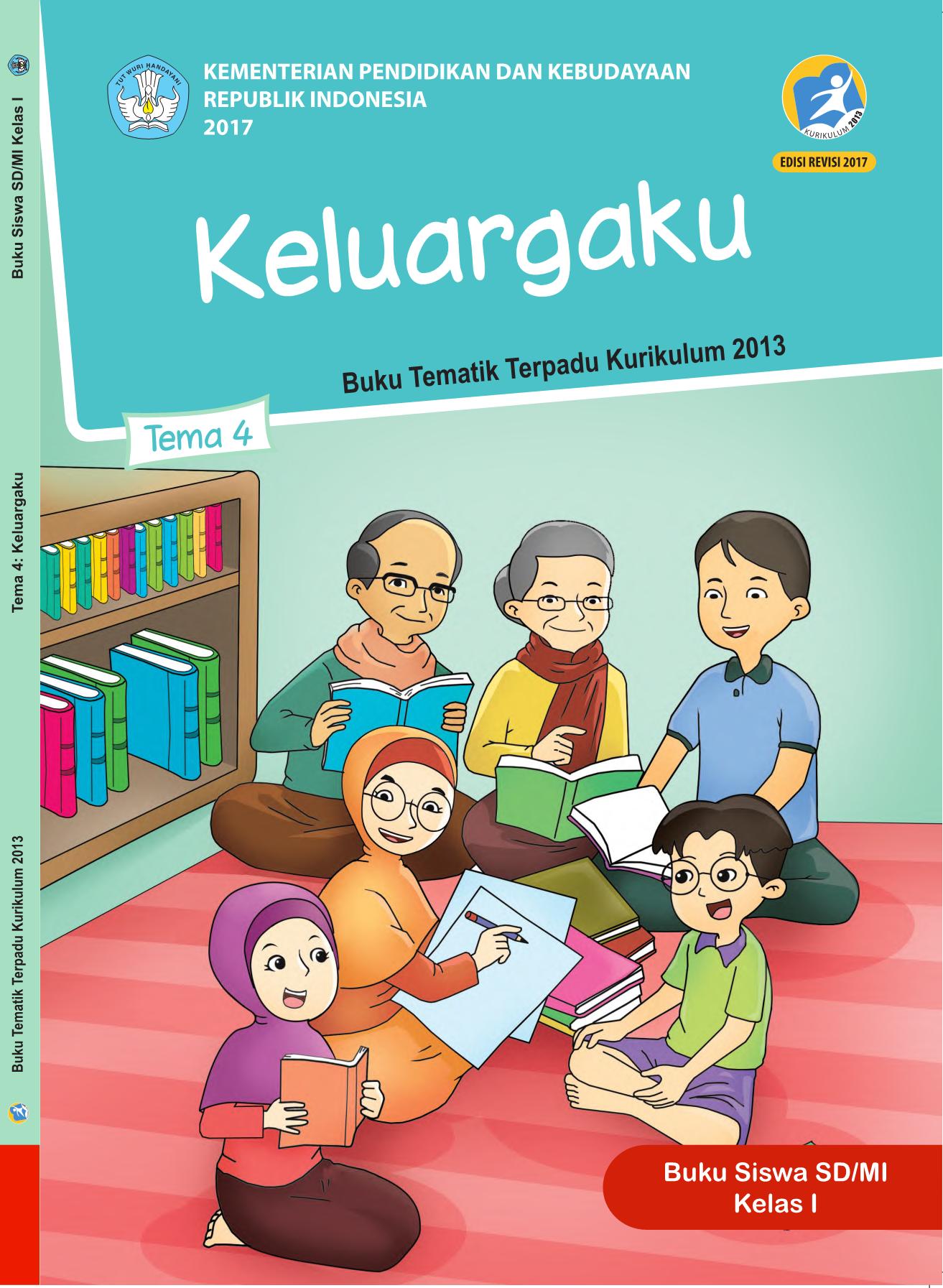 Detail Buku Guru Kelas 1 Tema 1 Revisi 2017 Nomer 13