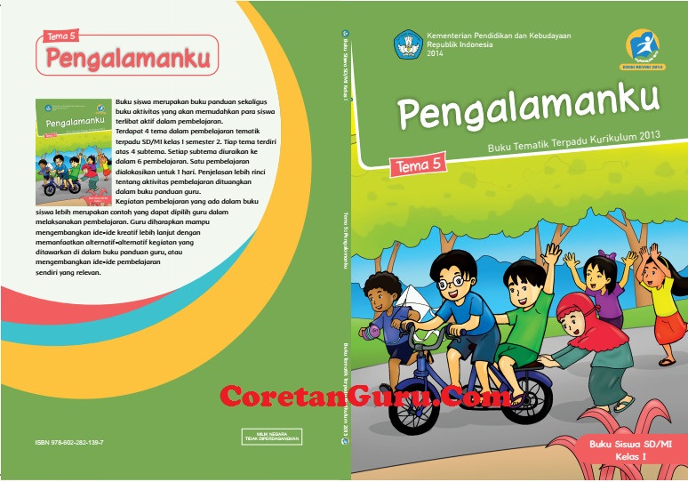 Detail Buku Guru Kelas 1 Tema 1 Revisi 2017 Nomer 26