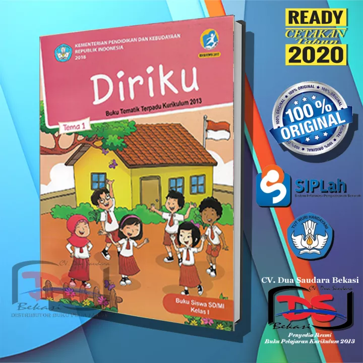 Detail Buku Guru Kelas 1 Tema 1 Revisi 2017 Nomer 43