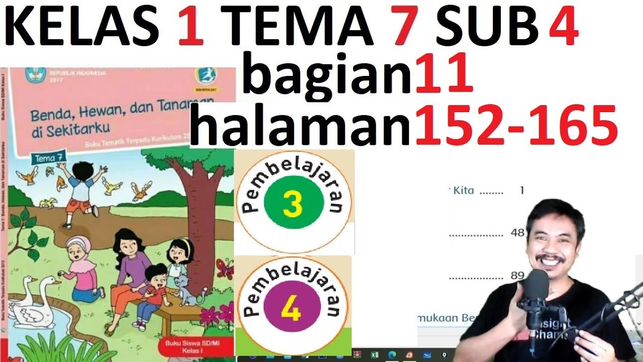 Detail Buku Guru Kelas 1 Tema 7 Nomer 29