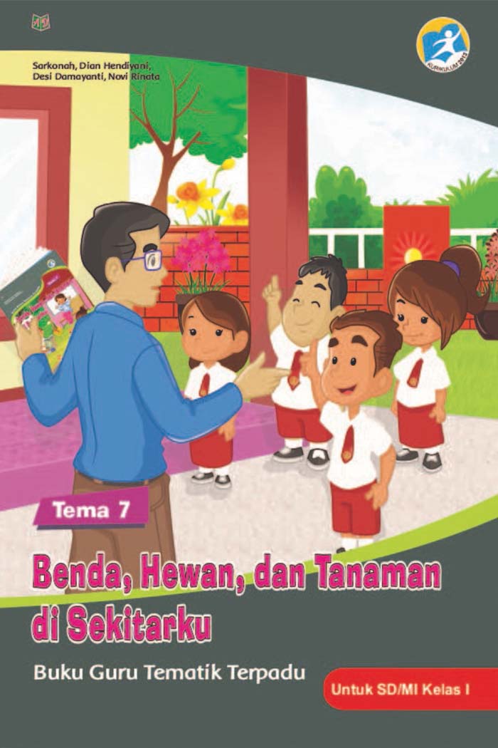 Detail Buku Guru Kelas 1 Tematik Nomer 13