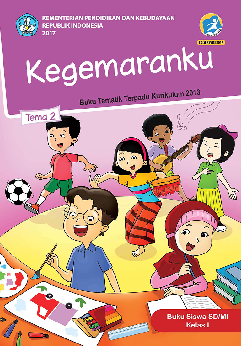 Detail Buku Guru Kelas 1 Tematik Nomer 19