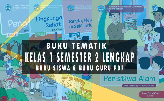 Detail Buku Guru Kelas 1 Tematik Nomer 39