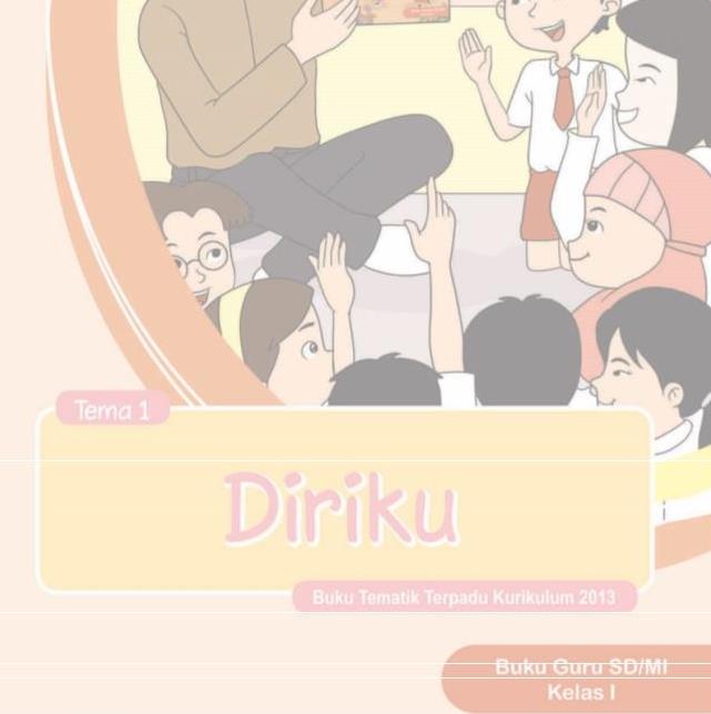 Detail Buku Guru Kelas 1 Tematik Nomer 53