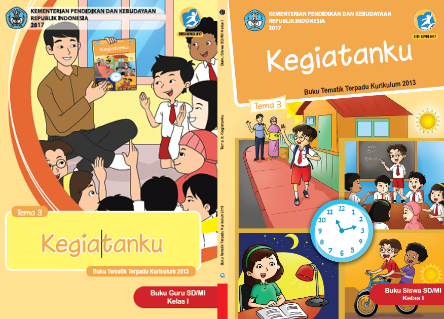 Detail Buku Guru Kelas 1 Tematik Nomer 8