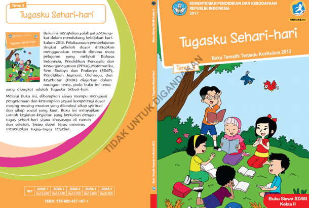 Detail Buku Guru Kelas 2 Tema 1 Revisi 2017 Nomer 25