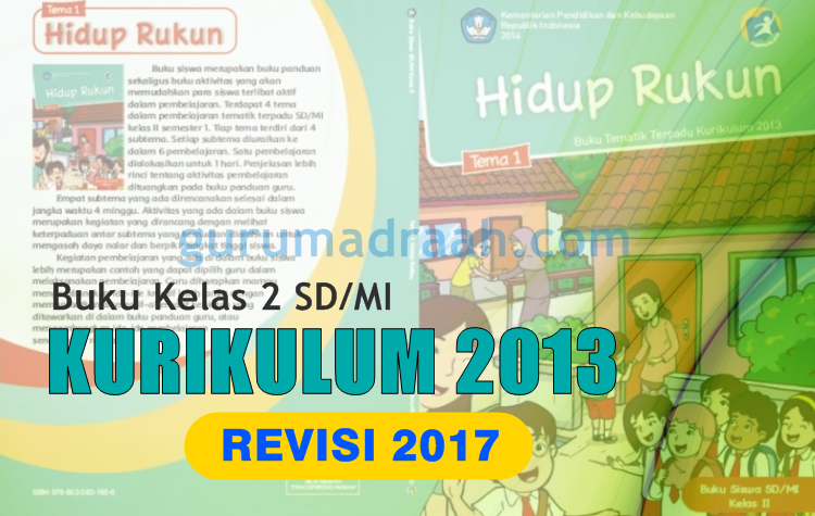 Detail Buku Guru Kelas 2 Tema 1 Revisi 2017 Nomer 43