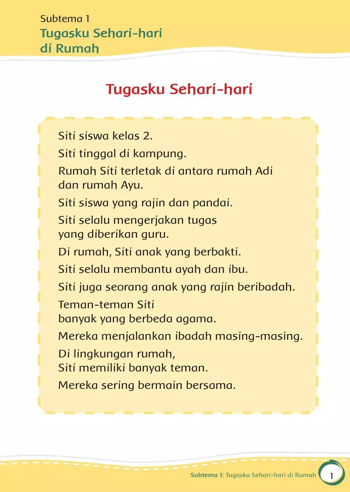 Detail Buku Guru Kelas 2 Tema 3 Nomer 47