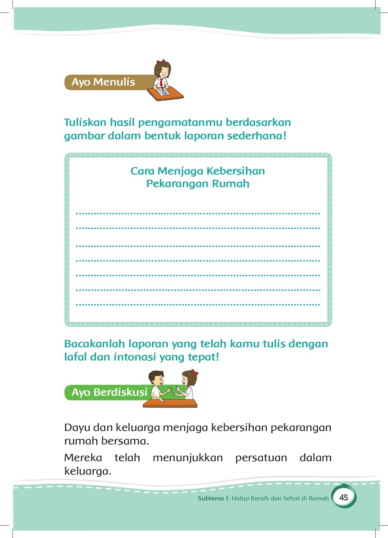 Detail Buku Guru Kelas 2 Tema 4 Hidup Bersih Dan Sehat Nomer 45