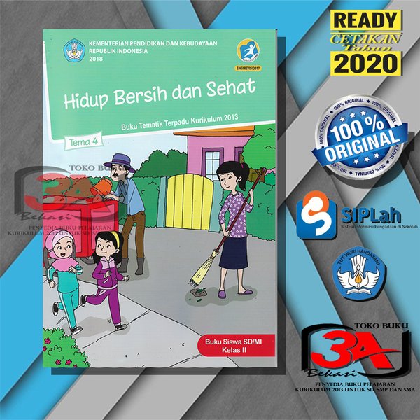 Detail Buku Guru Kelas 2 Tema 4 Hidup Bersih Dan Sehat Nomer 47