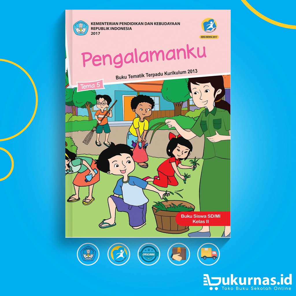 Detail Buku Guru Kelas 2 Tema 5 Pengalamanku Nomer 9