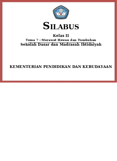 Detail Buku Guru Kelas 2 Tema 7 Merawat Hewan Dan Tumbuhan Nomer 39