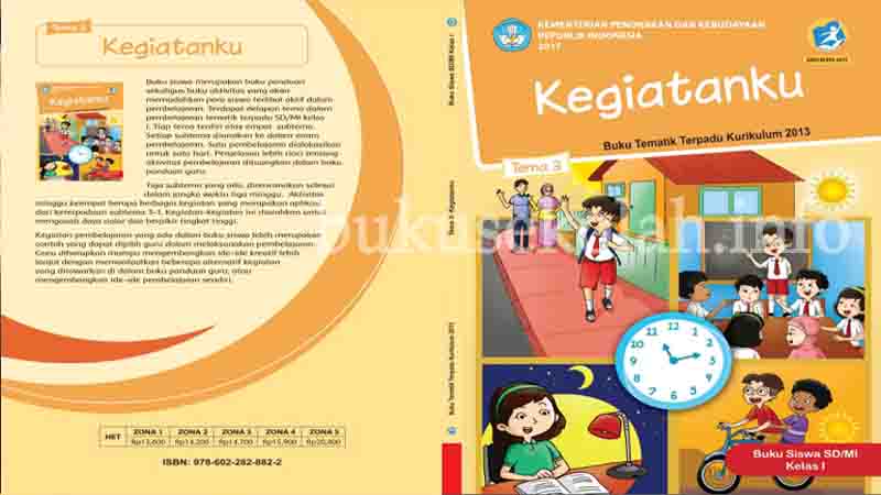 Detail Buku Guru Kelas 3 Tema 1 Revisi 2017 Nomer 55