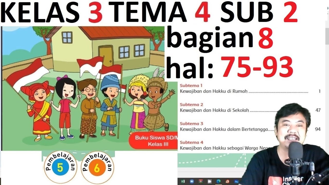 Detail Buku Guru Kelas 3 Tema 4 Kewajiban Dan Hakku Nomer 17