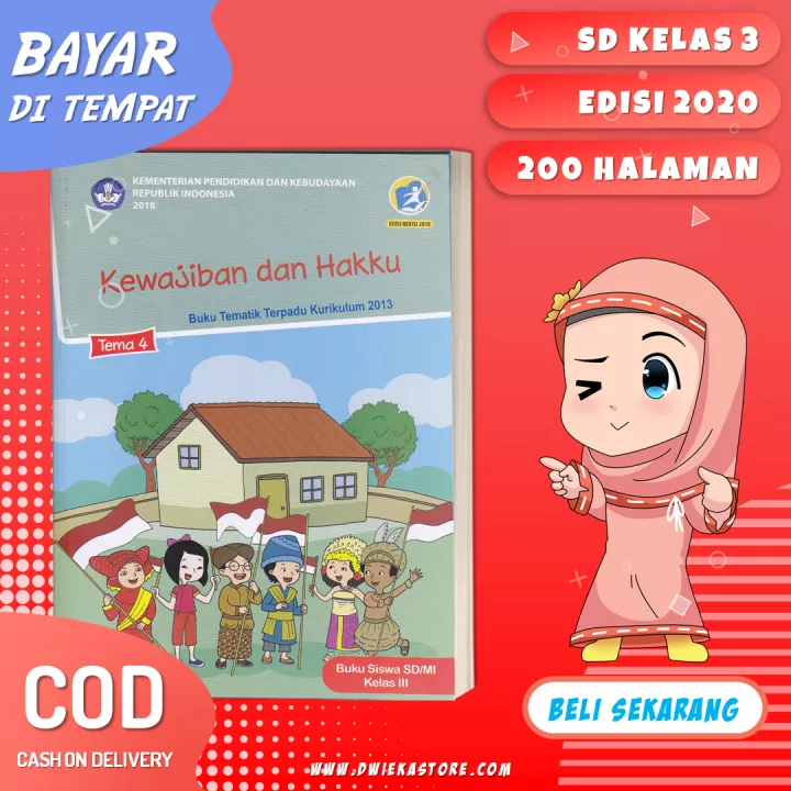 Detail Buku Guru Kelas 3 Tema 4 Kewajiban Dan Hakku Nomer 55