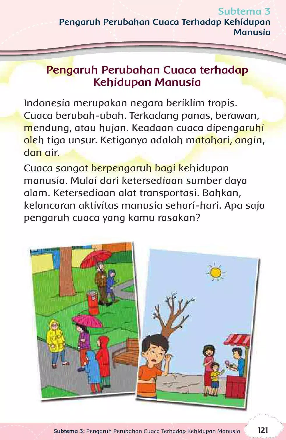 Detail Buku Guru Kelas 3 Tema 5 Cuaca Nomer 57