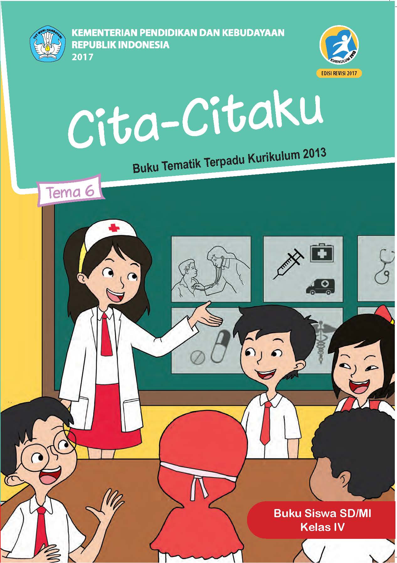 Detail Buku Guru Kelas 4 Tema 6 Nomer 2