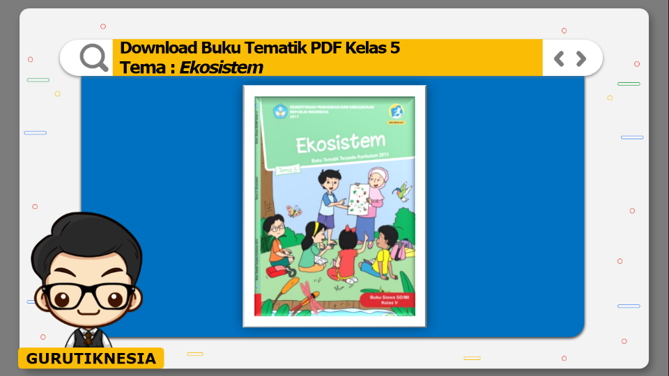 Detail Buku Guru Kelas 5 Tema 5 Nomer 6