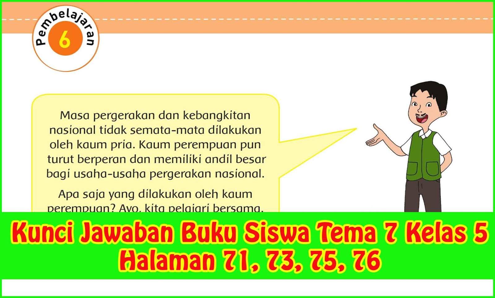 Detail Buku Guru Kelas 5 Tema 7 Nomer 15