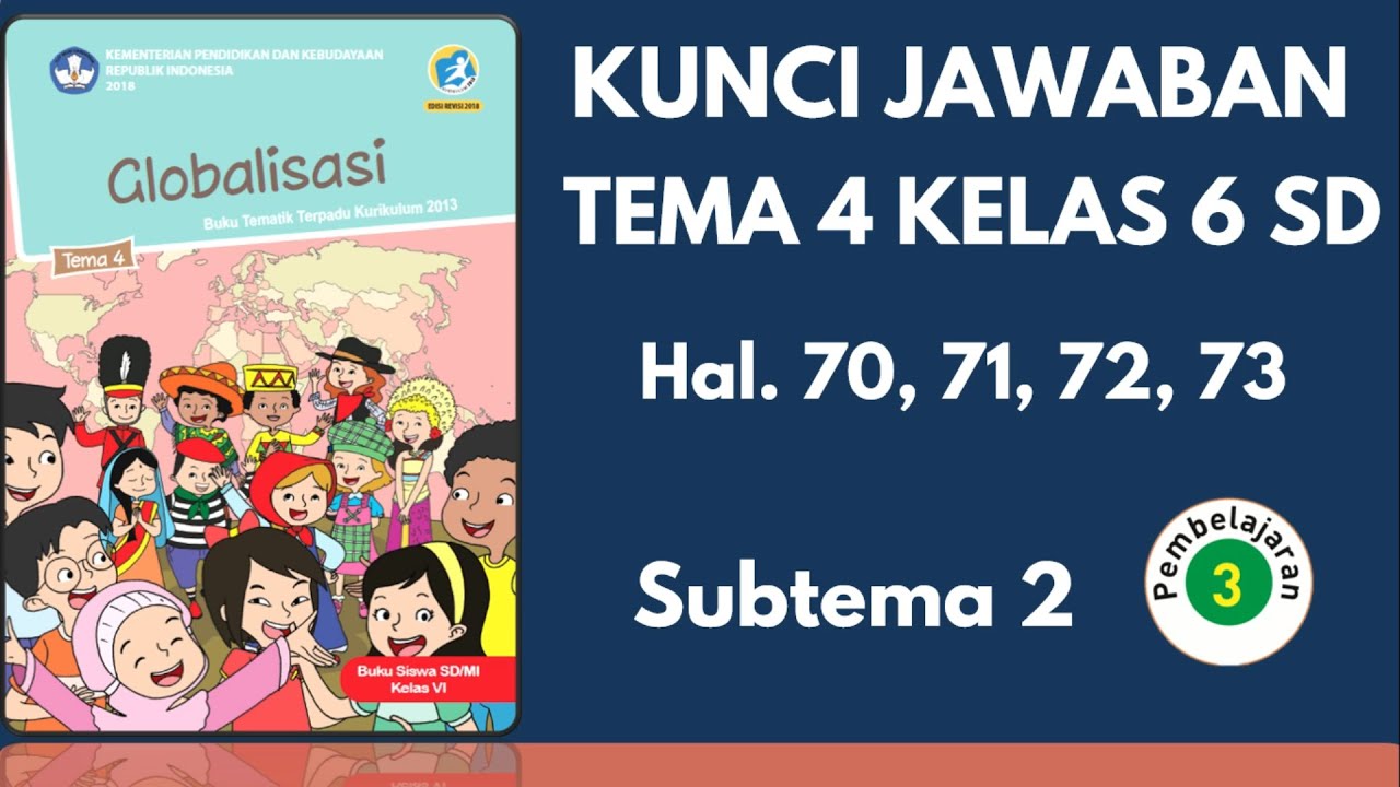 Detail Buku Guru Kelas 6 Tema 4 Nomer 56