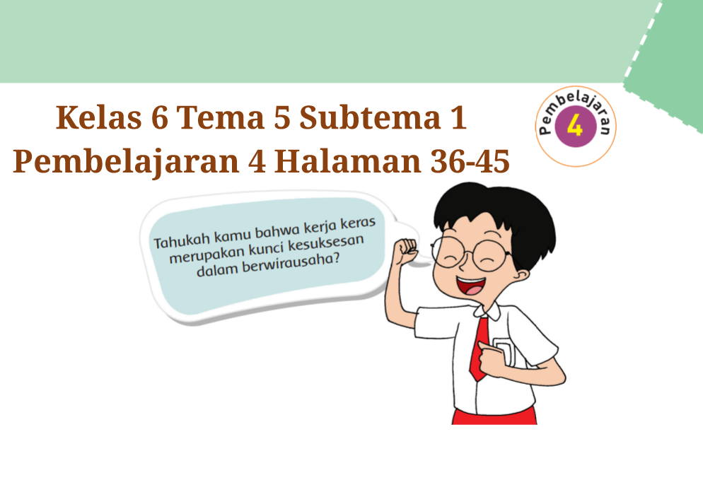 Detail Buku Guru Kelas 6 Tema 5 Nomer 51