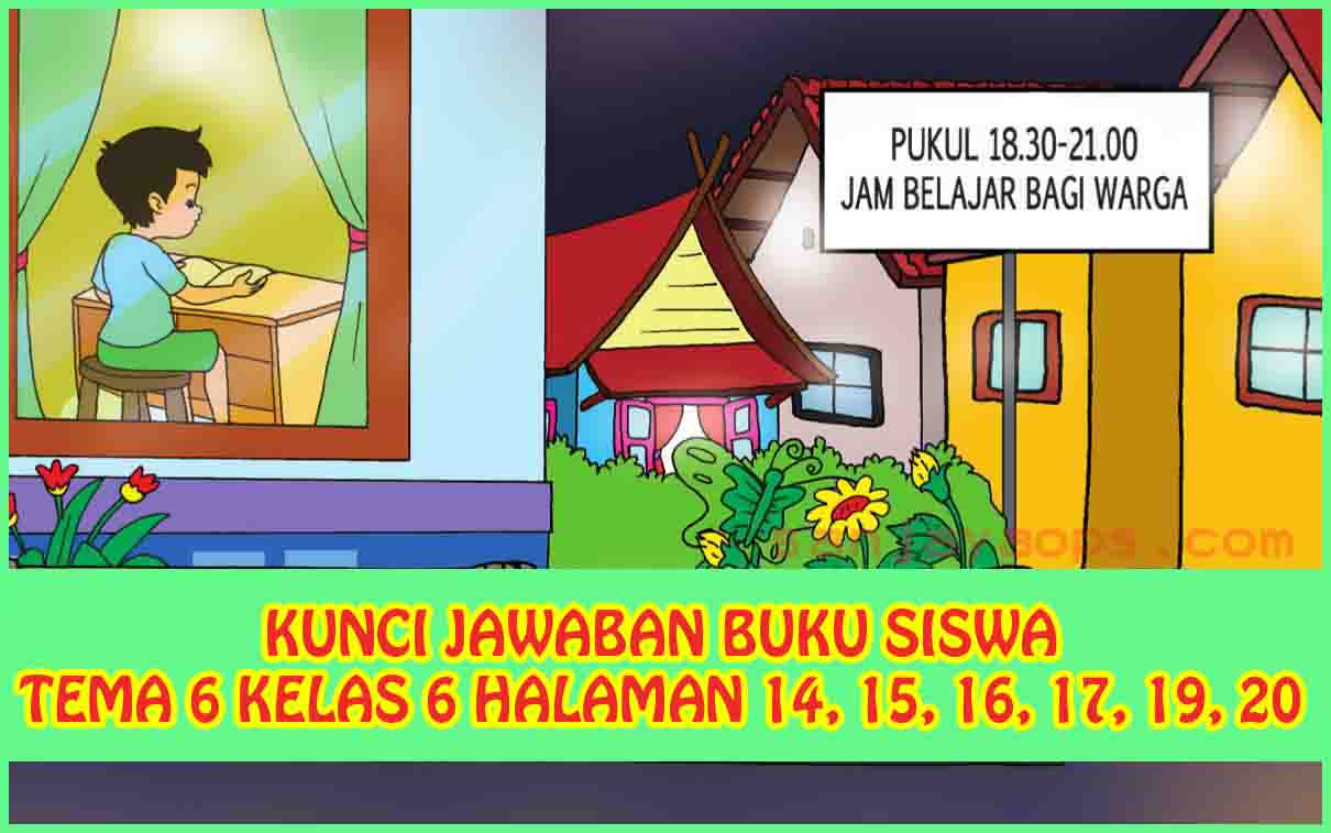 Detail Buku Guru Kelas 6 Tema 6 Nomer 29