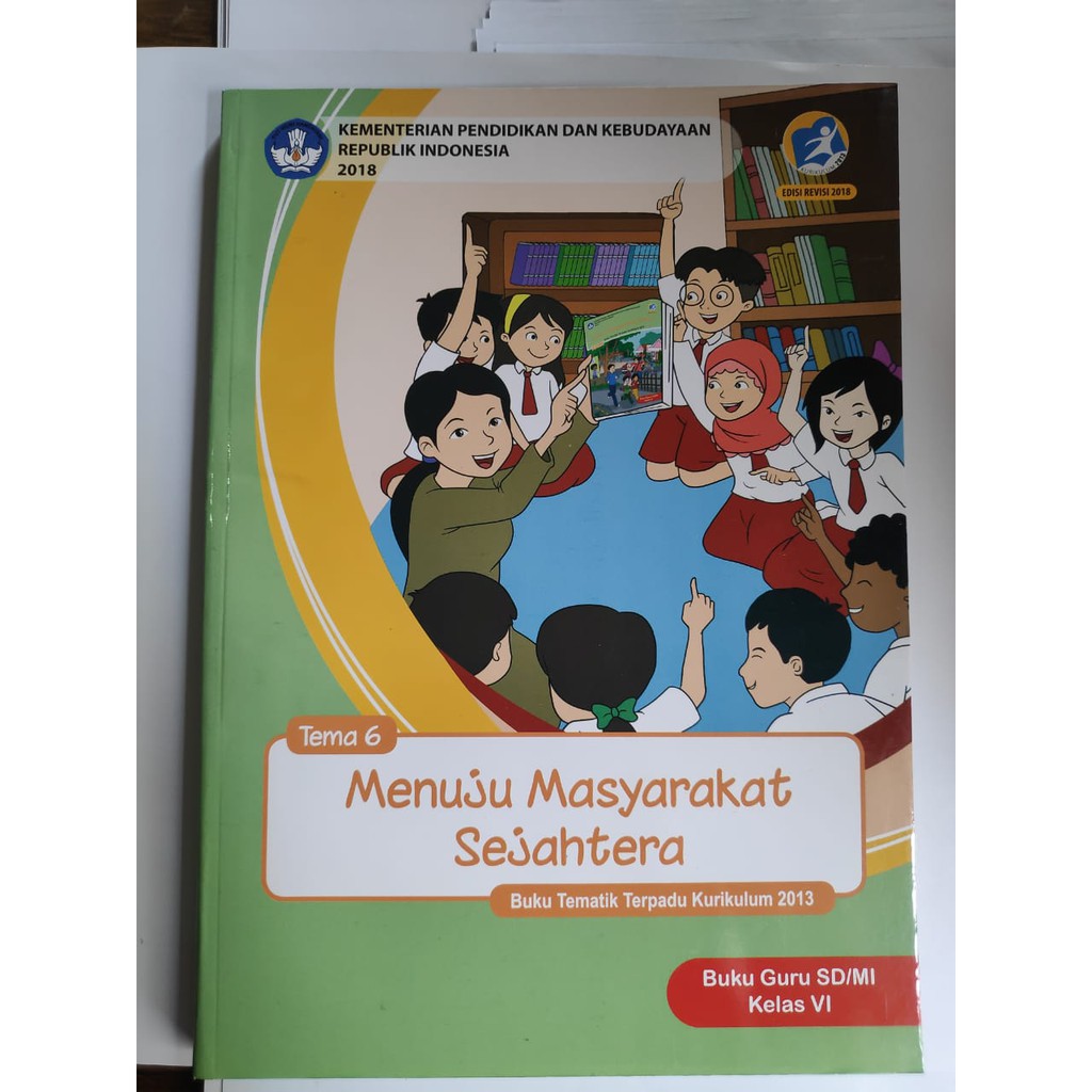 Buku Guru Kelas 6 Tema 6 Edisi Revisi 2018 - KibrisPDR