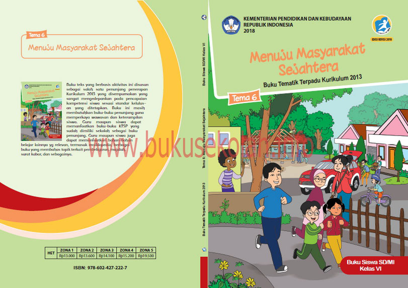 Detail Buku Guru Kelas 6 Tema 6 Edisi Revisi 2018 Nomer 28