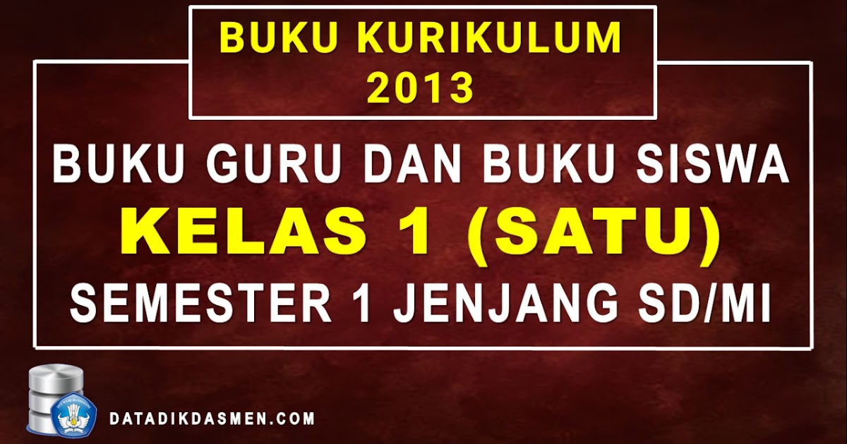 Detail Buku Guru Sd Kelas 1 Nomer 25