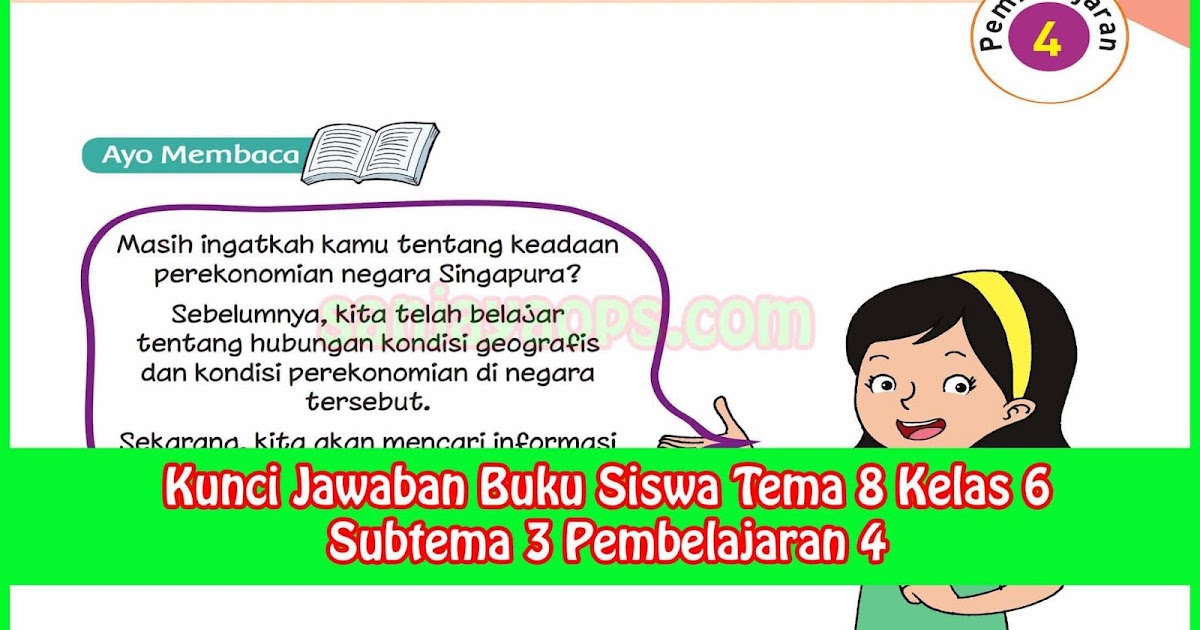 Detail Buku Guru Tema 8 Kelas 4 Nomer 54