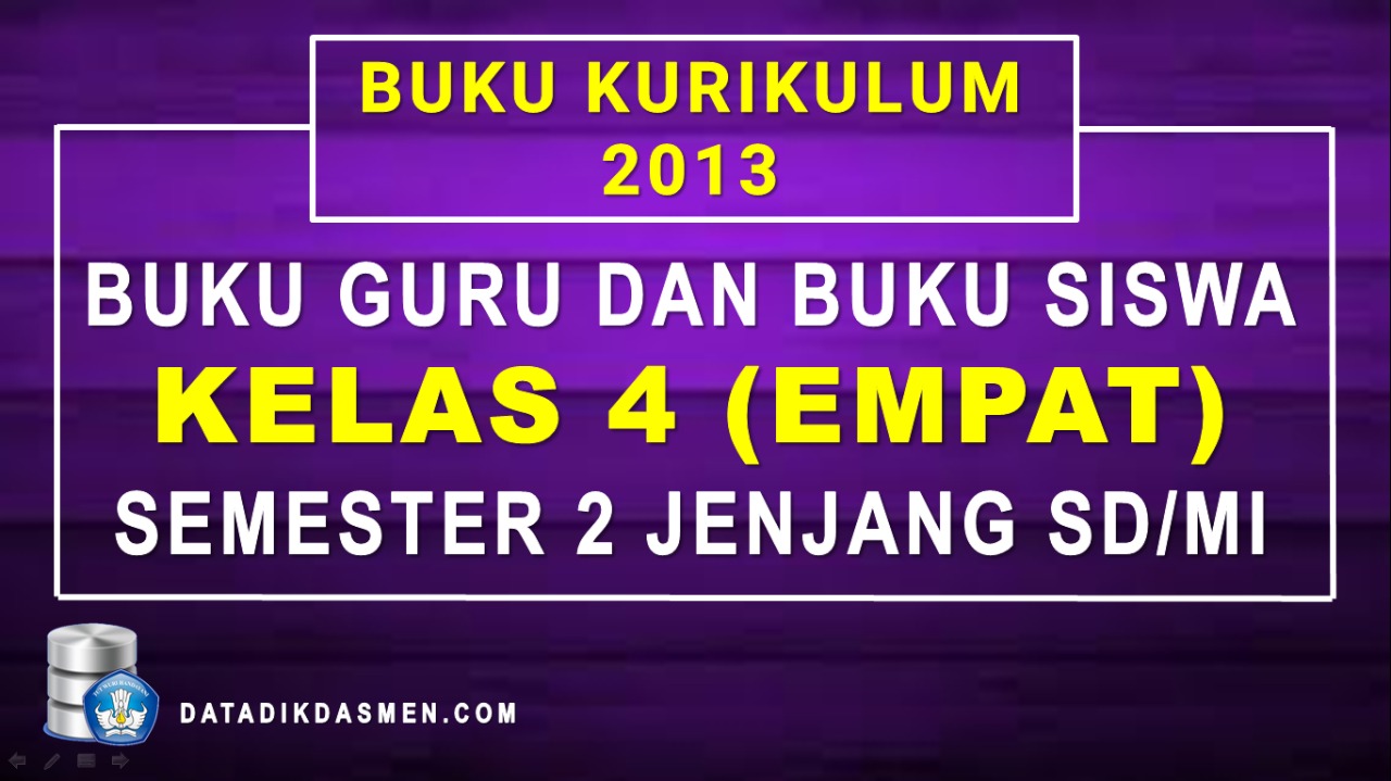 Detail Buku Guru Tematik Kelas 4 Nomer 33