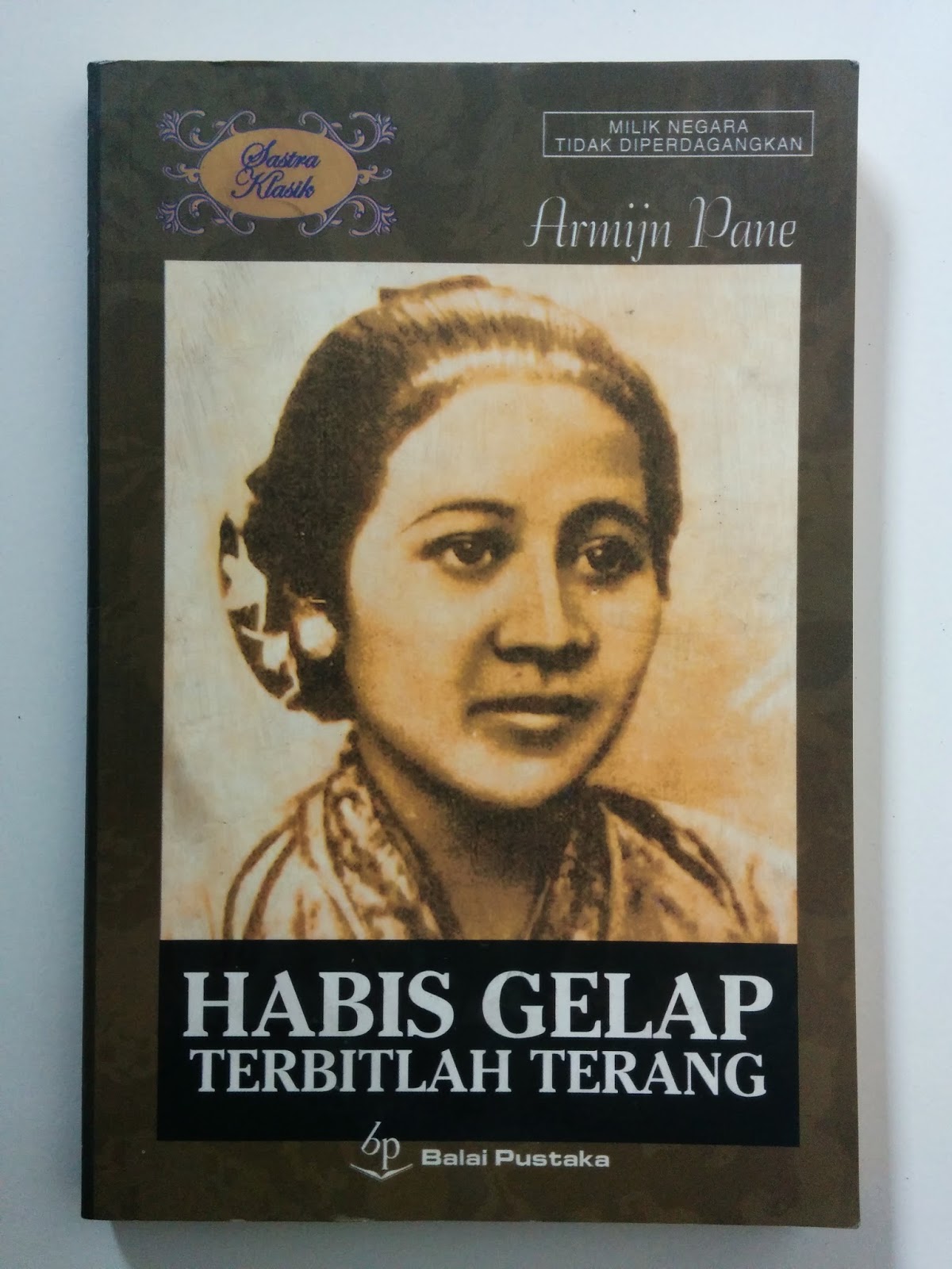 Detail Buku Habis Gelap Terbitlah Terang Nomer 36